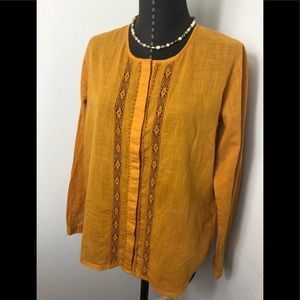 Zara Basic Long Sleeve Button down shirt